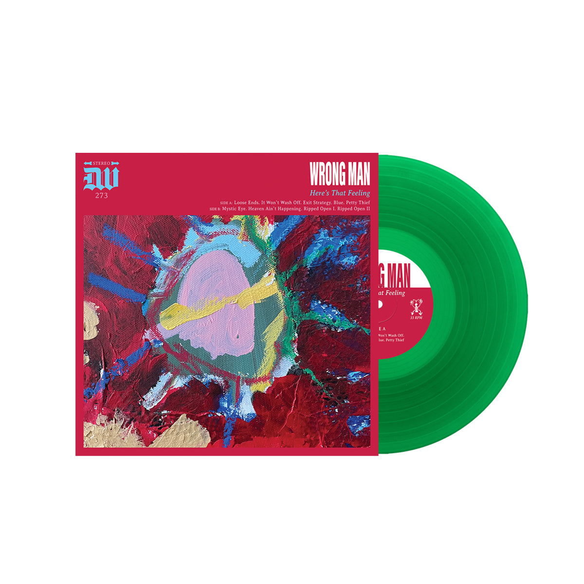 WRONG MAN "Here's That Feeling" LP