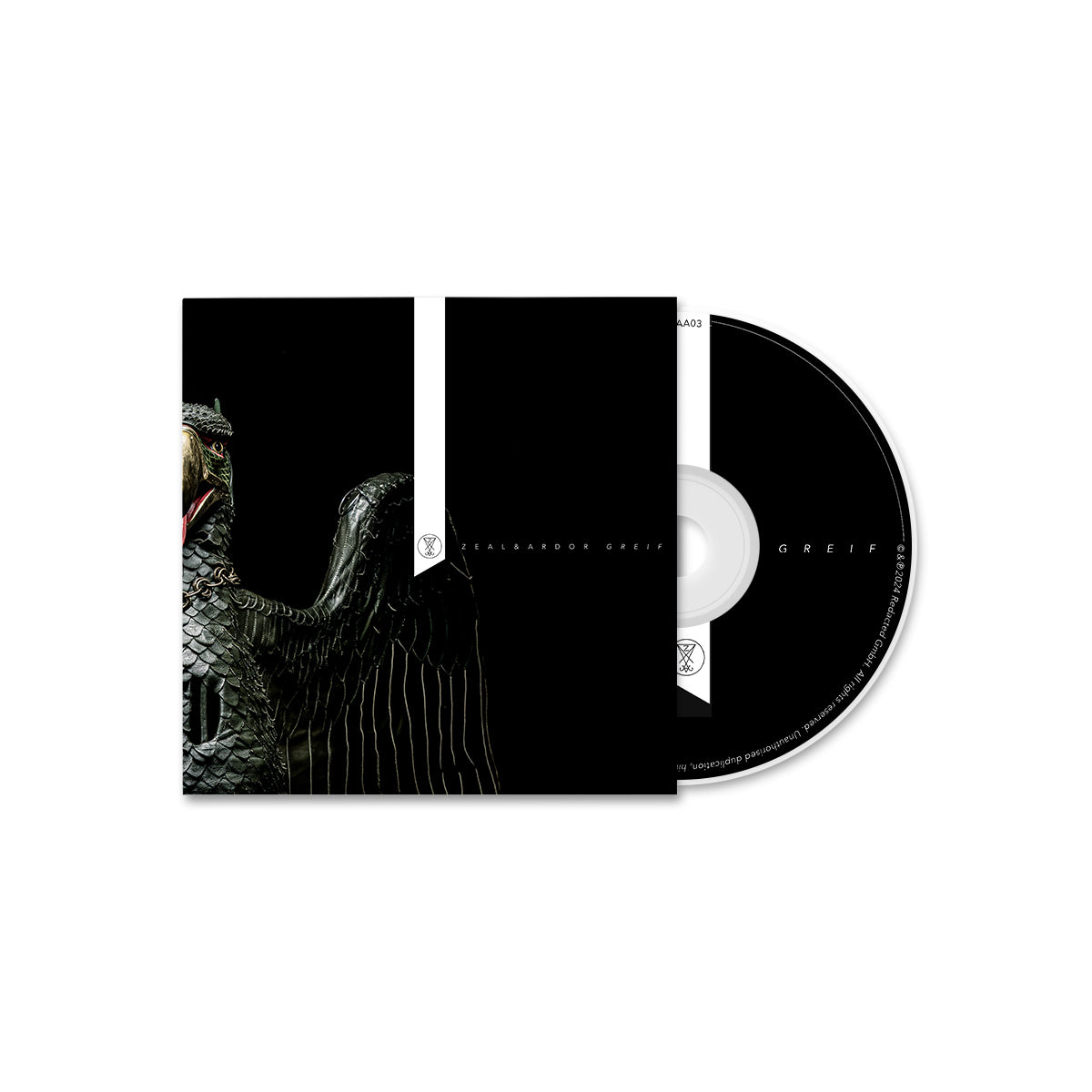 ZEAL &amp; ARDOR &quot;Greif&quot; CD