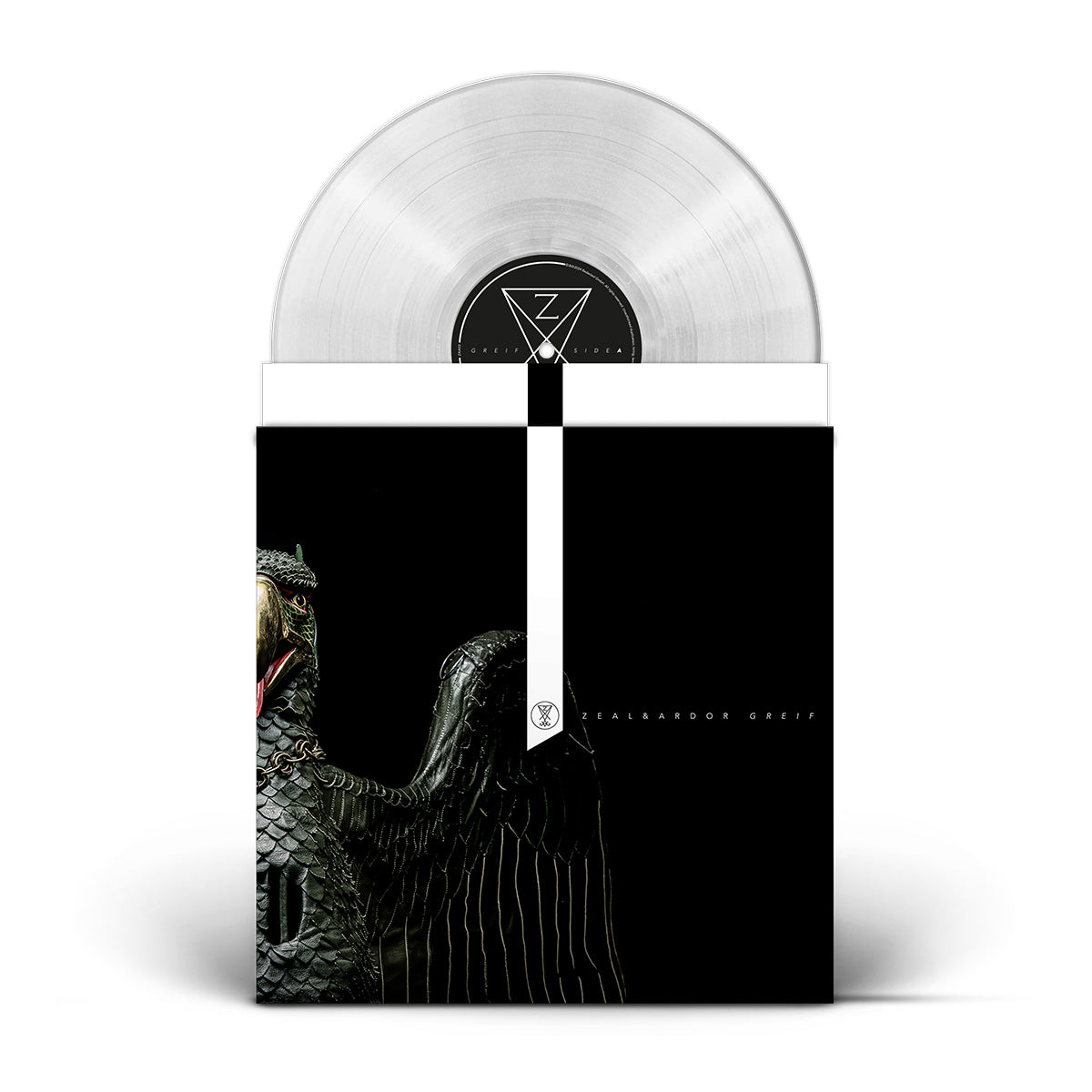 ZEAL &amp; ARDOR &quot;Greif&quot; LP CRYSTAL CLEAR