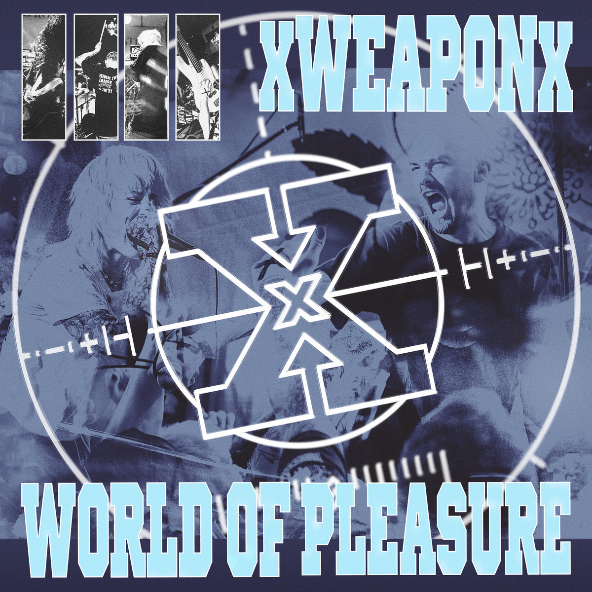 XWEAPONX / WORLD OF PLEASURE &quot;Split&quot; CD