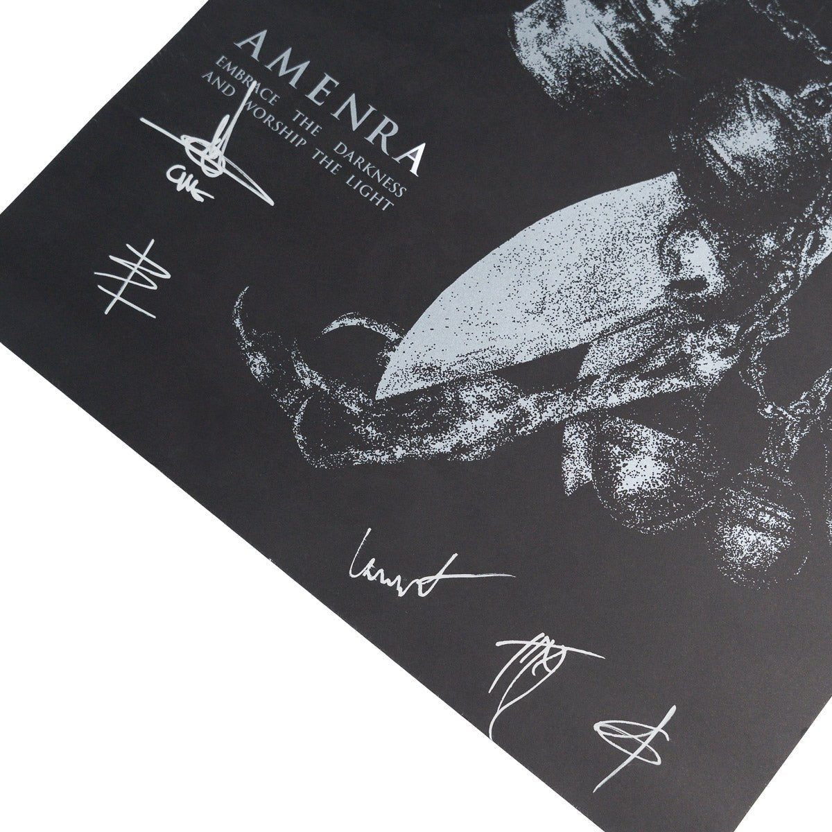 AMENRA "Embrace The Darkness" Screenprinted Poster - Evil Greed