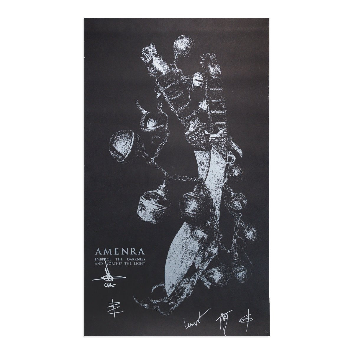AMENRA "Embrace The Darkness" Screenprinted Poster - Evil Greed