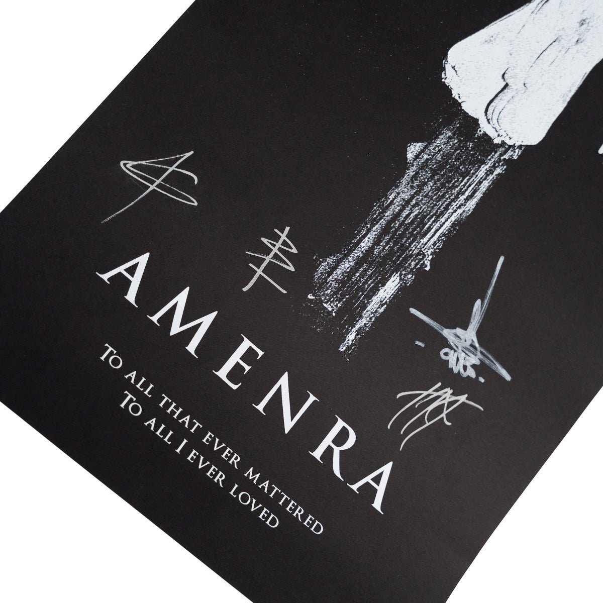 AMENRA "Live At Roadburn" Screenprinted Poster - Evil Greed