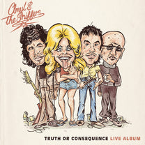 AMYL &amp; THE SNIFFERS "Truth Or Consequence - Live Album" LP - Evil Greed