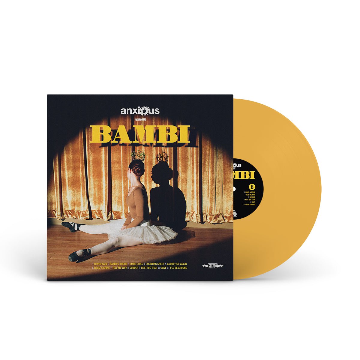 ANXIOUS "Bambi" LP YELLOW