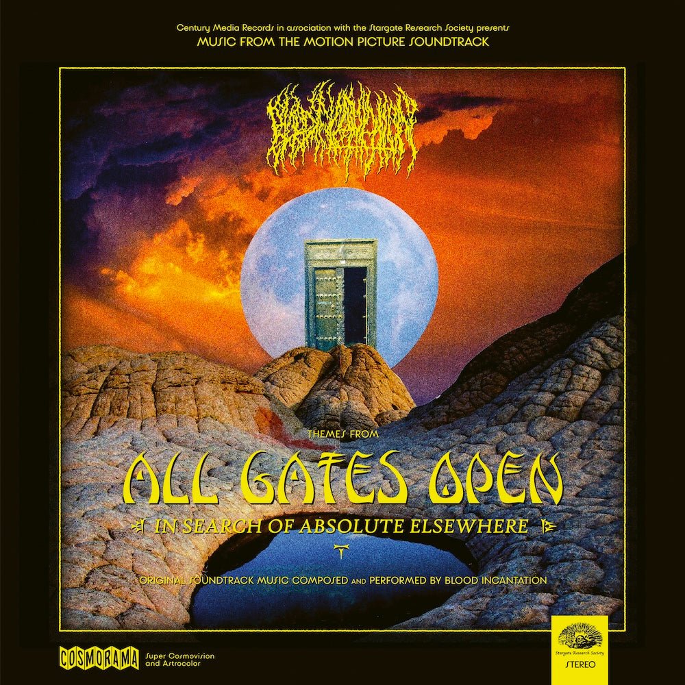 BLOOD INCANTATION "All Gates Open" CD + Blu - Ray - Evil Greed
