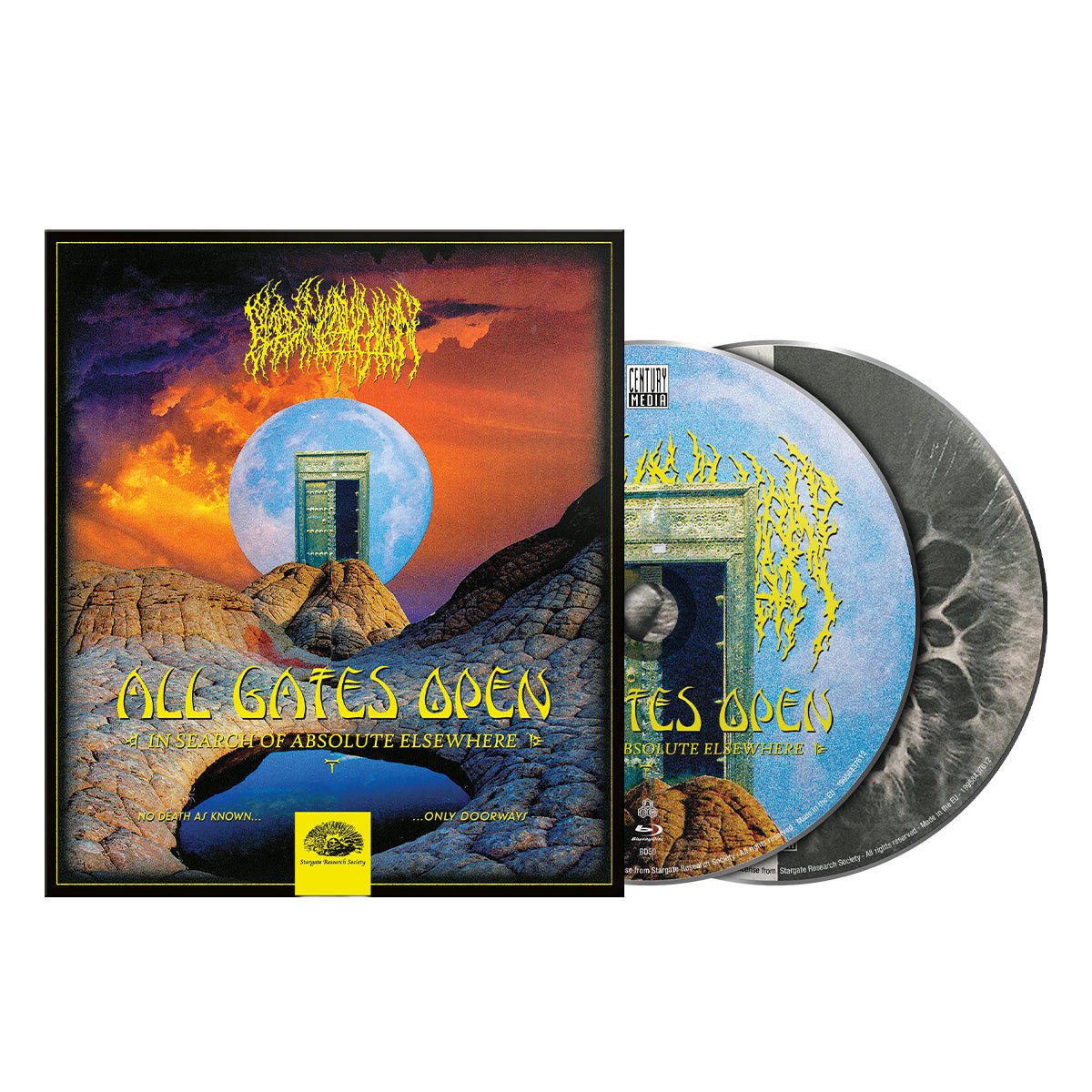 BLOOD INCANTATION "All Gates Open" CD + Blu - Ray - Evil Greed