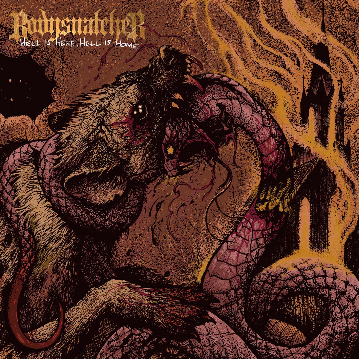 BODYSNATCHER "Hell Is Here, Hell Is Home" LP - Evil Greed