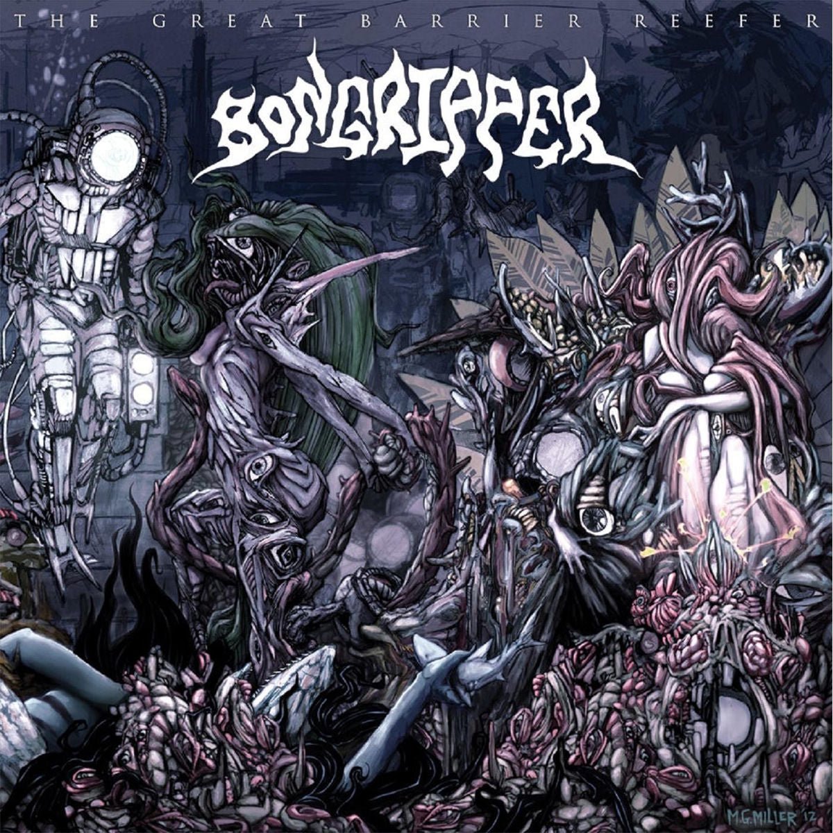 BONGRIPPER "The Great Barrier Reefer" 2xLP - Evil Greed
