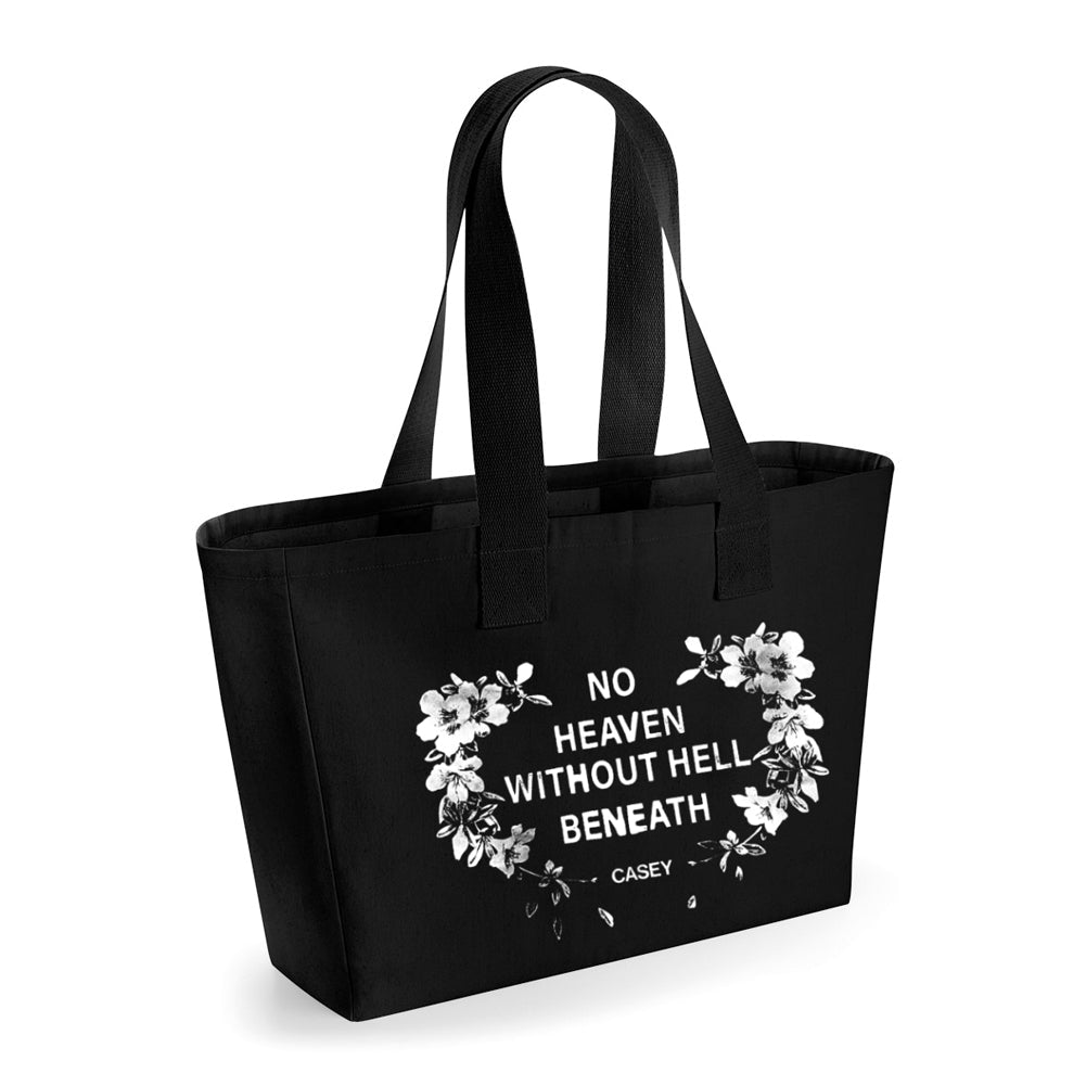 CASEY "No Heaven" Tote Bag - Evil Greed