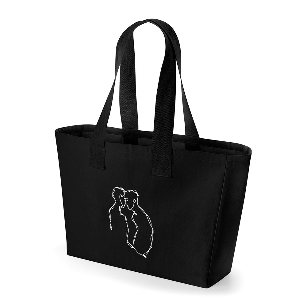CASEY "No Heaven" Tote Bag - Evil Greed
