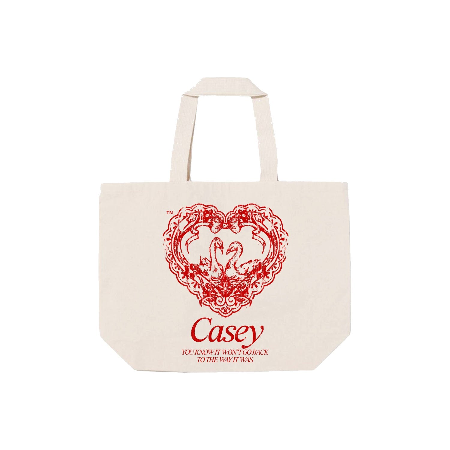 CASEY "Swans" Tote Bag - Evil Greed