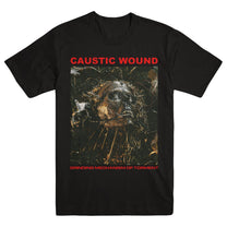 CAUSTIC WOUND "Grinding Mechanism Of Torment" T-Shirt - Evil Greed