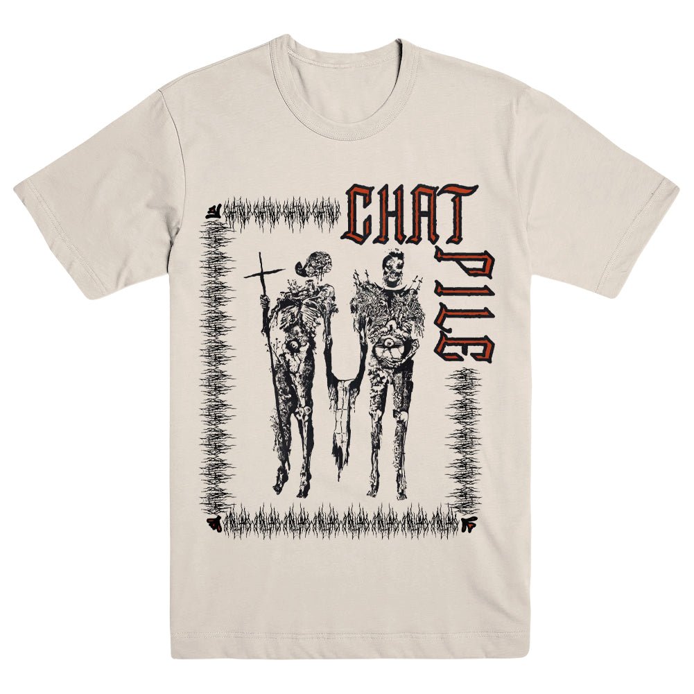 CHAT PILE "Crusaders - Natural" T-Shirt - Evil Greed