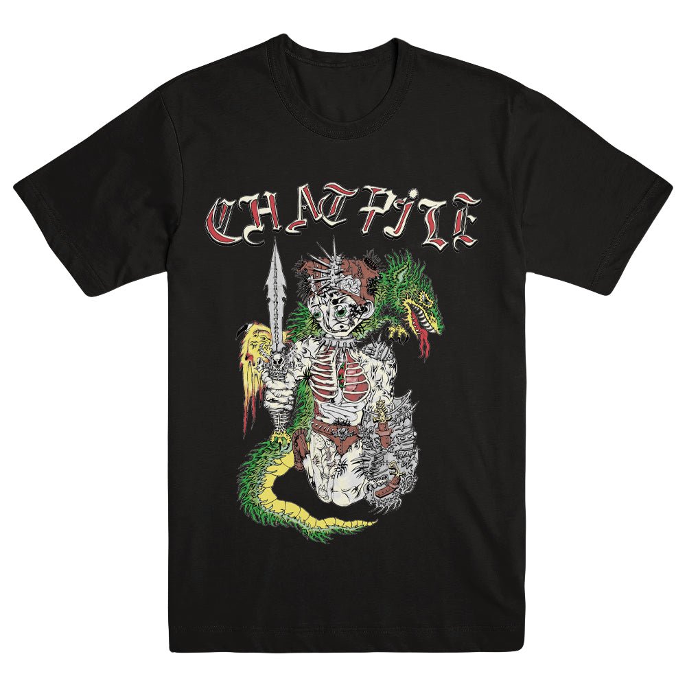 CHAT PILE "Dragon Slayer - Black" T-Shirt - Evil Greed