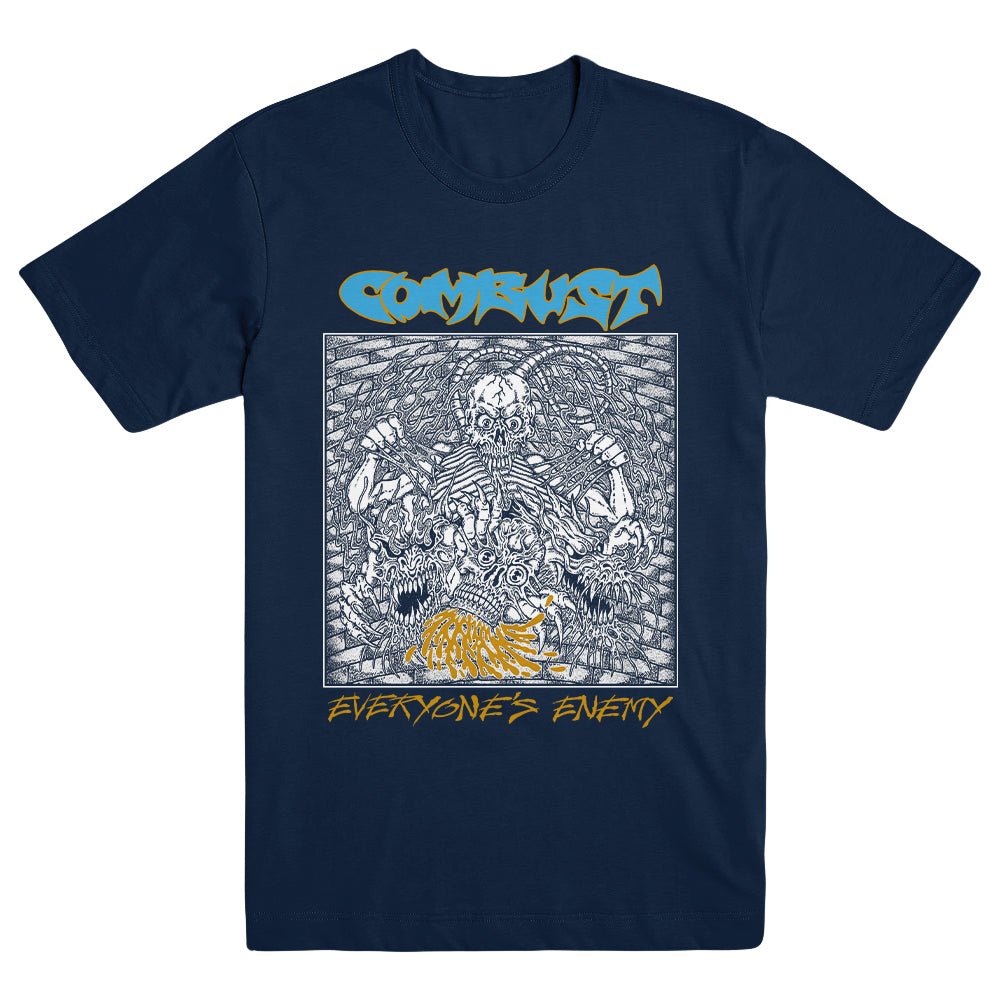 COMBUST "Everyone's Enemy - Navy" T-Shirt