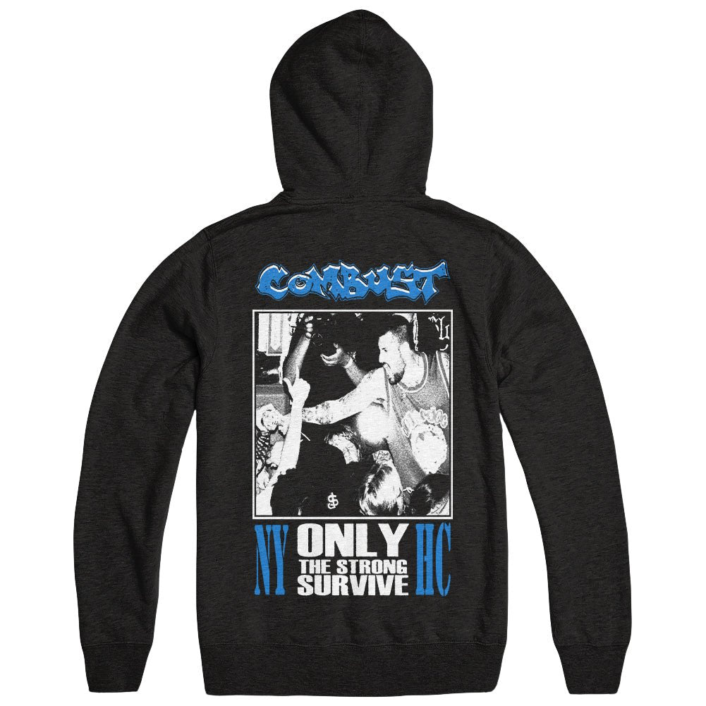 COMBUST "Only The Strong" Hoodie - Evil Greed