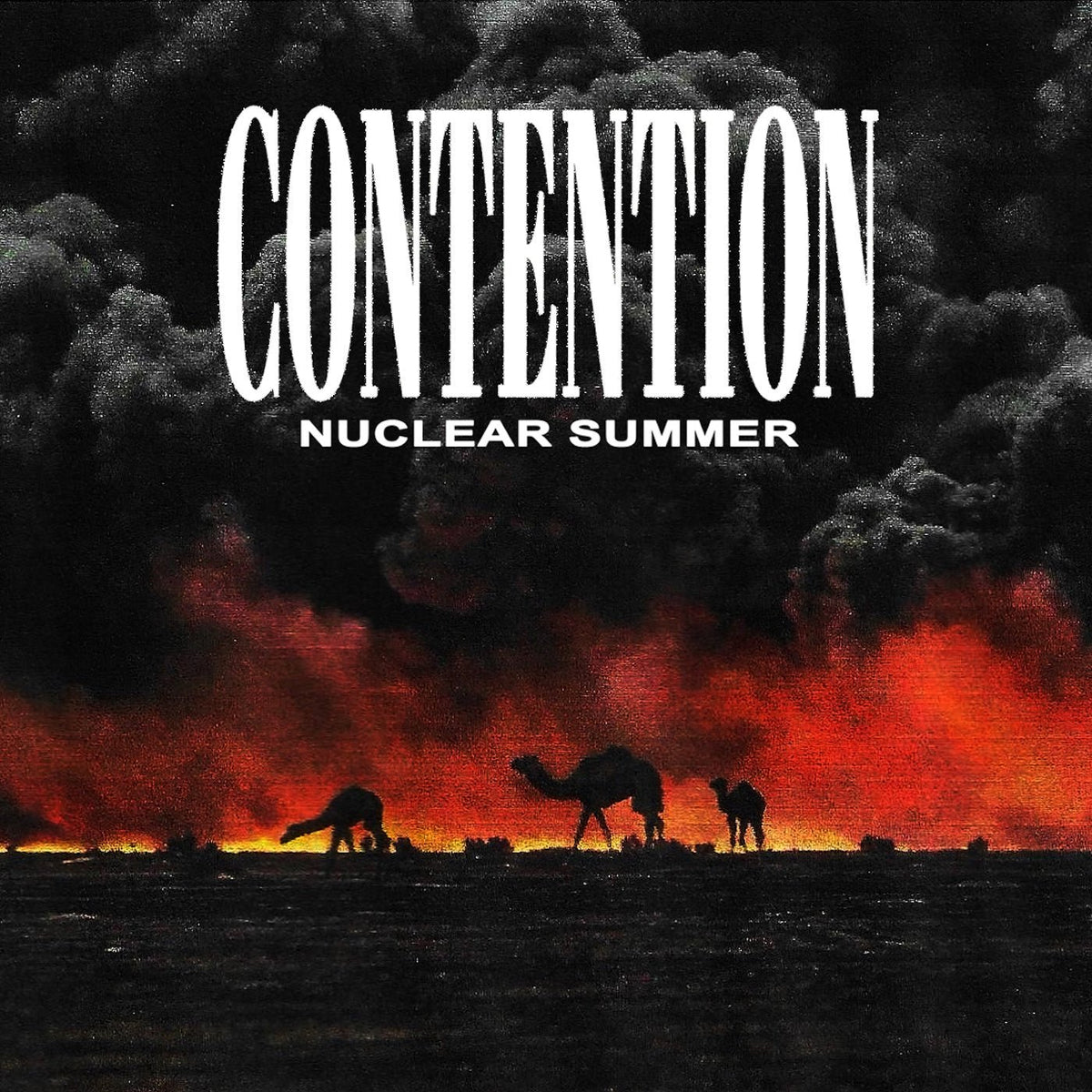 CONTENTION "Nuclear Summer" 7" - Evil Greed
