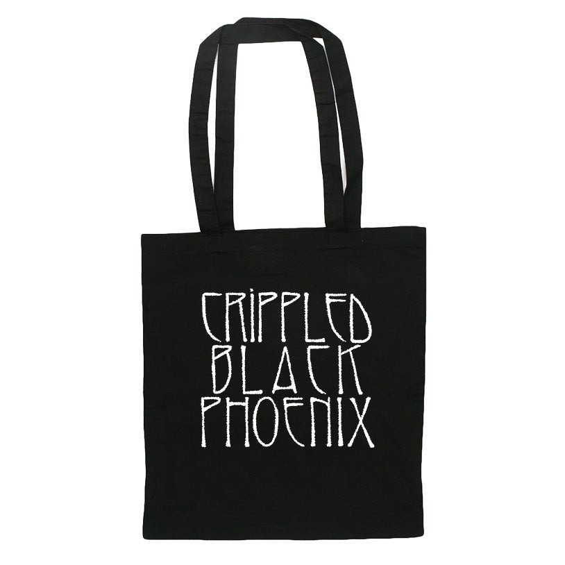 CRIPPLED BLACK PHOENIX "Crecent Moon" Tote Bag - Evil Greed