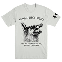 CRIPPLED BLACK PHOENIX "I, Vigilante - Off White" T-Shirt - Evil Greed