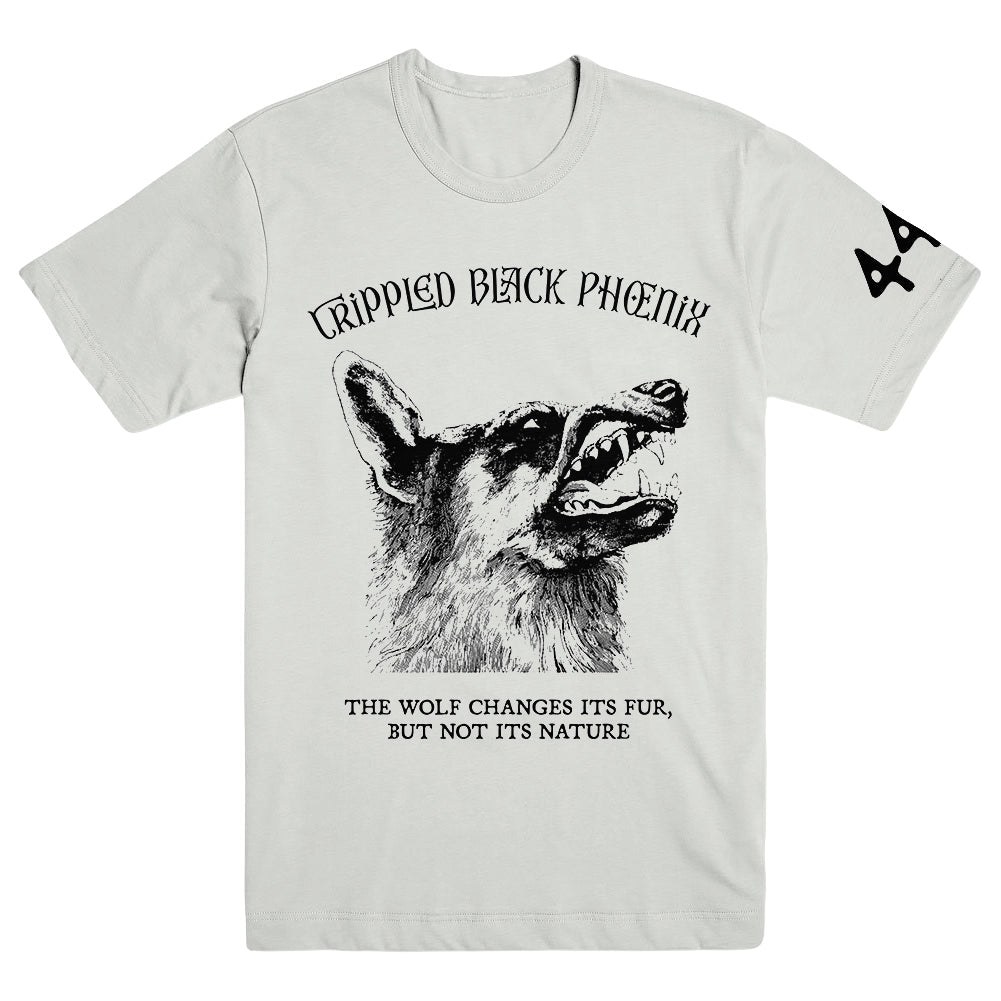 CRIPPLED BLACK PHOENIX "I, Vigilante - Off White" T-Shirt - Evil Greed