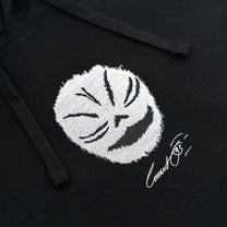 CURRENT 93 "I Am The Last Mask - Embroidered" Hoodie + Free Button Bundle - Evil Greed