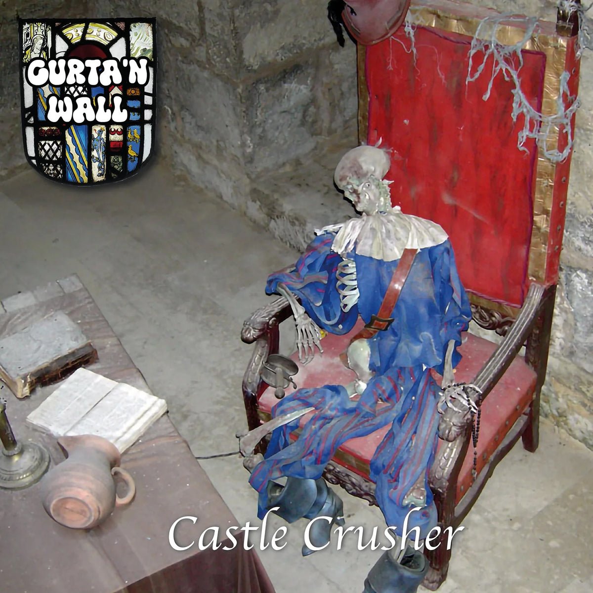 CURTA'N WALL "Castle Crusher" CD - Evil Greed