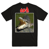 CURTA'N WALL "Crocodile Moat" T-Shirt - Evil Greed