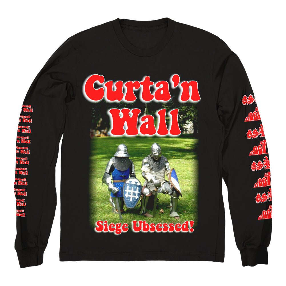 CURTA'N WALL "Siege Ubsessed" Longsleeve - Evil Greed