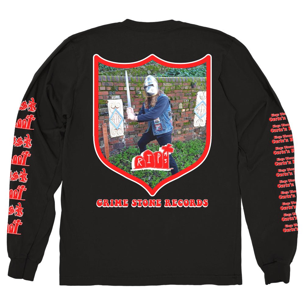 CURTA'N WALL "Siege Ubsessed" Longsleeve - Evil Greed