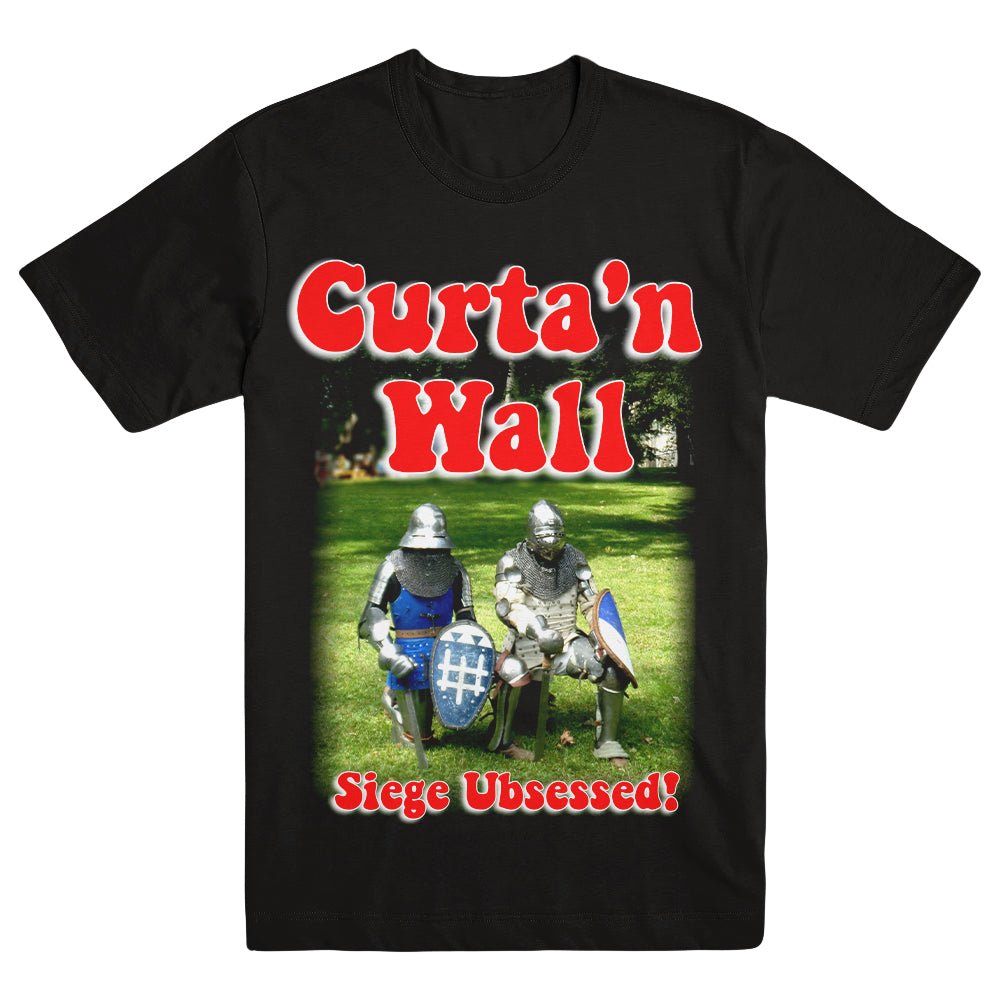 CURTA'N WALL "Siege Ubsessed" T-Shirt - Evil Greed