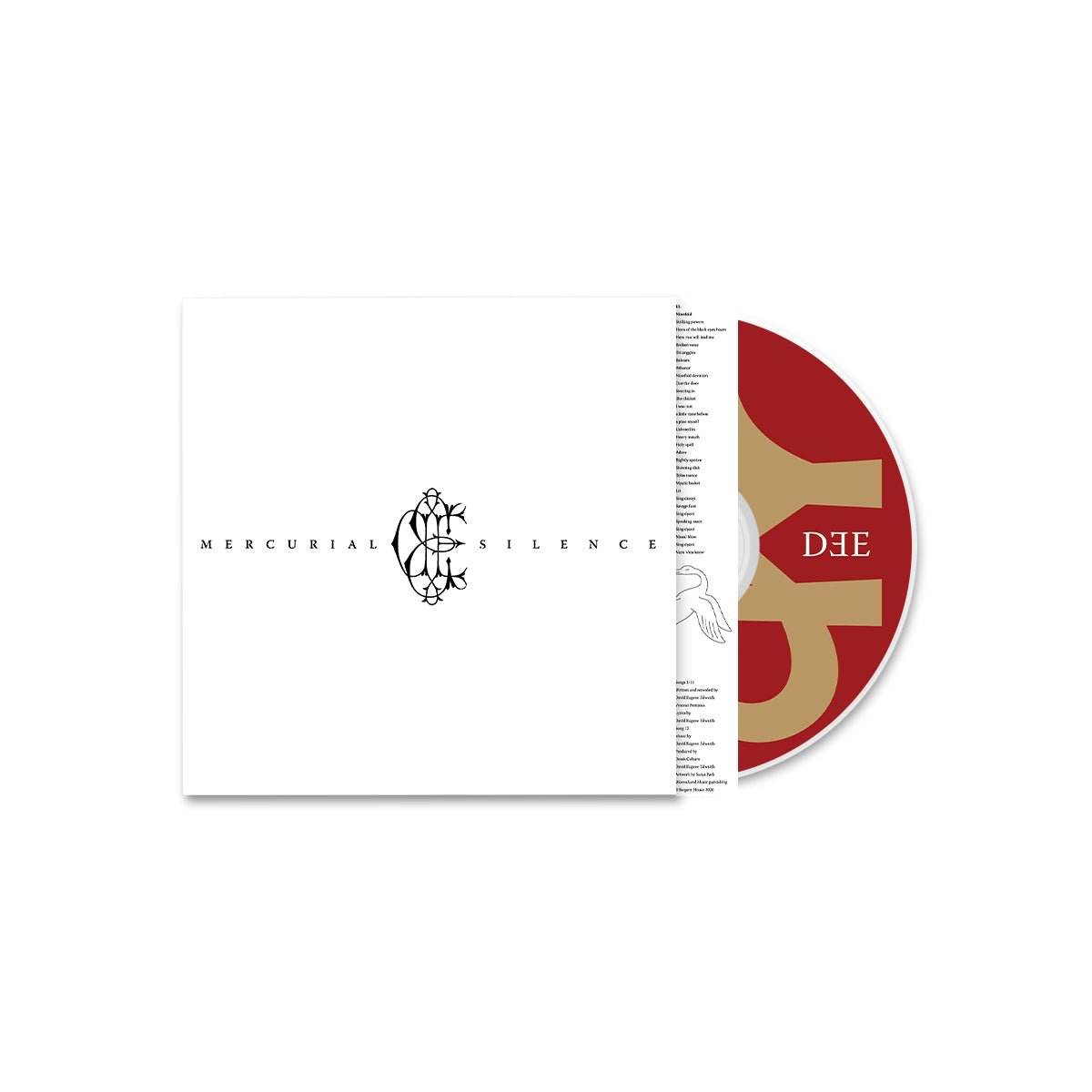 DAVID EUGENE EDWARDS "Mercurial Silence" CD - Evil Greed