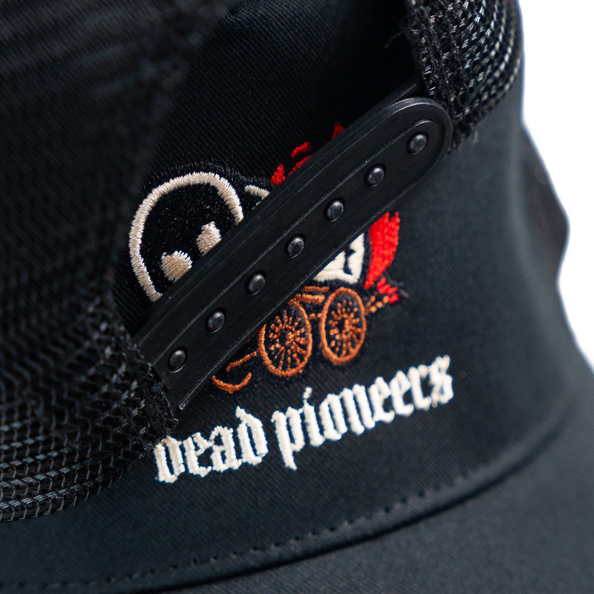 DEAD PIONEERS "Wagon" Trucker Hat - Evil Greed