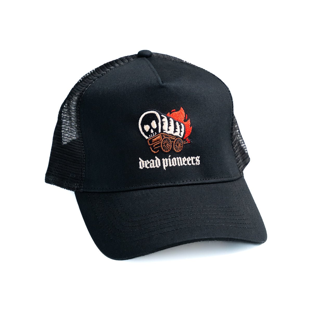 DEAD PIONEERS "Wagon" Trucker Hat - Evil Greed