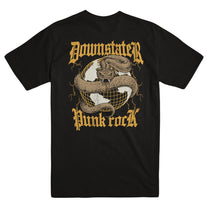DOWNSTATER "Snake Globe" T-Shirt - Evil Greed