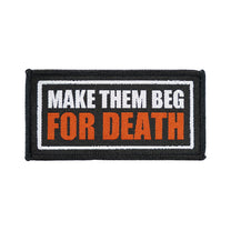 DYING FETUS "Make Them Beg For Death" Patch