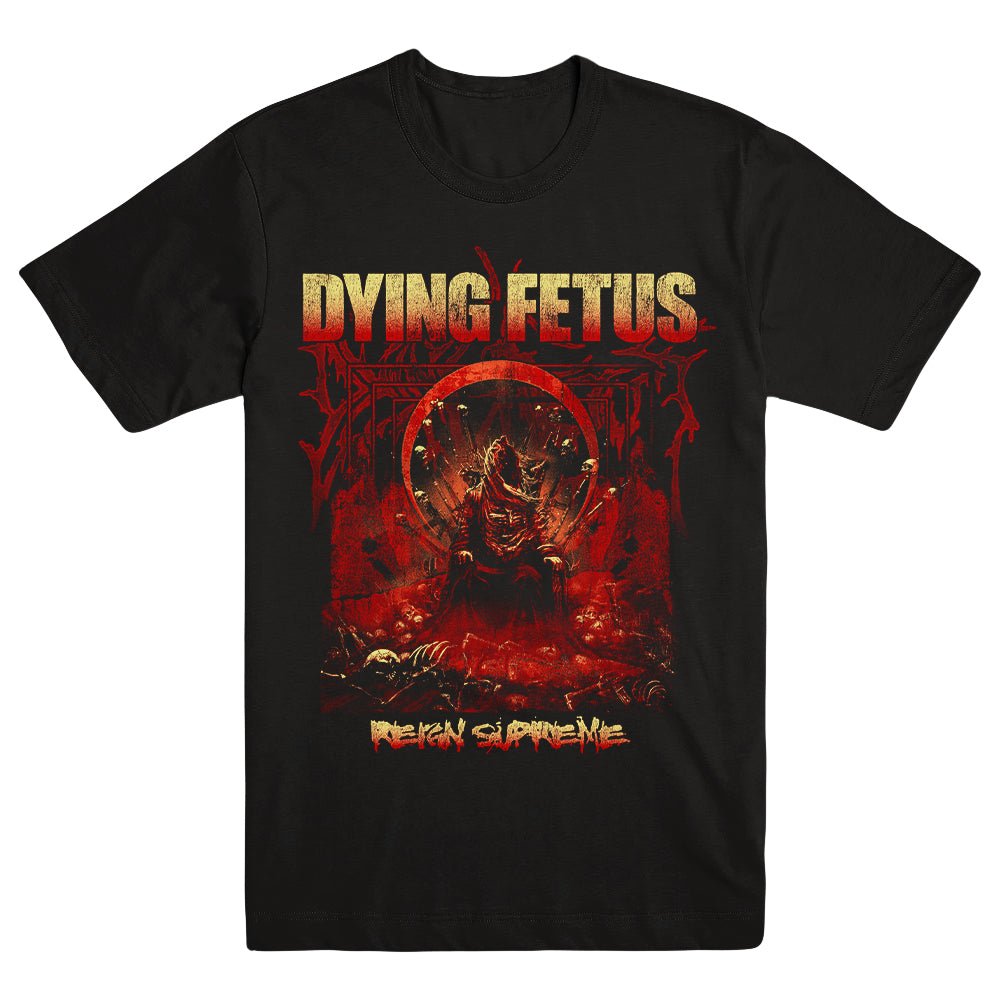 DYING FETUS "Reign Supreme - Tracklist" T-Shirt