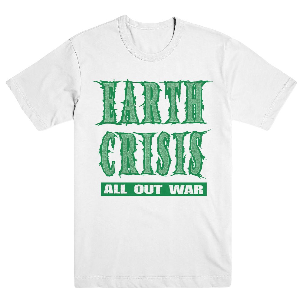 EARTH CRISIS "All Out War" T-Shirt - Evil Greed