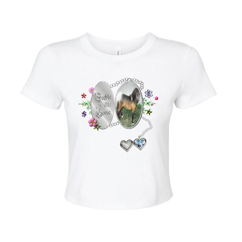 FEEBLE LITTLE HORSE "Bebe" Baby T-Shirt - Evil Greed