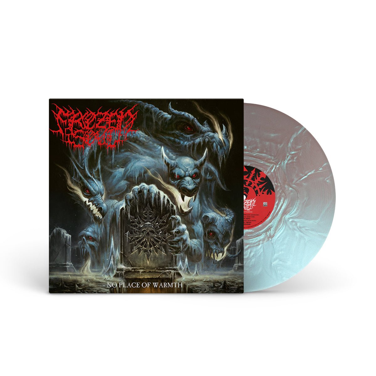 FROZEN SOUL "No Place Of Warmth" LP PEARLESCENT LAGOON (EVIL GREED EXCLUSIVE)
