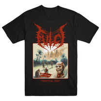 FULCI "Tropical Sun - Black" T-Shirt - Evil Greed
