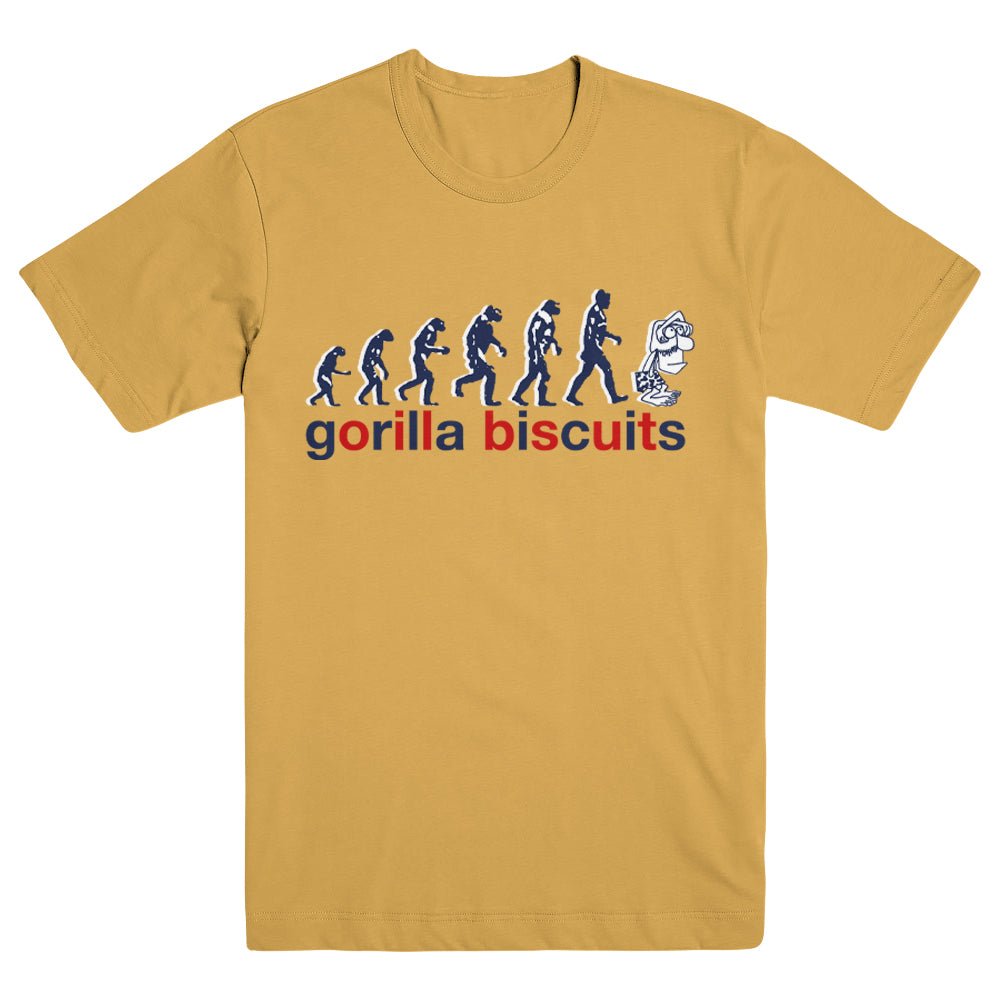 GORILLA BISCUITS "Evolution" T-Shirt - Evil Greed