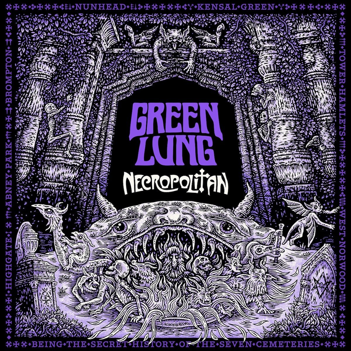 GREEN LUNG "Necropolitan" CD - Evil Greed