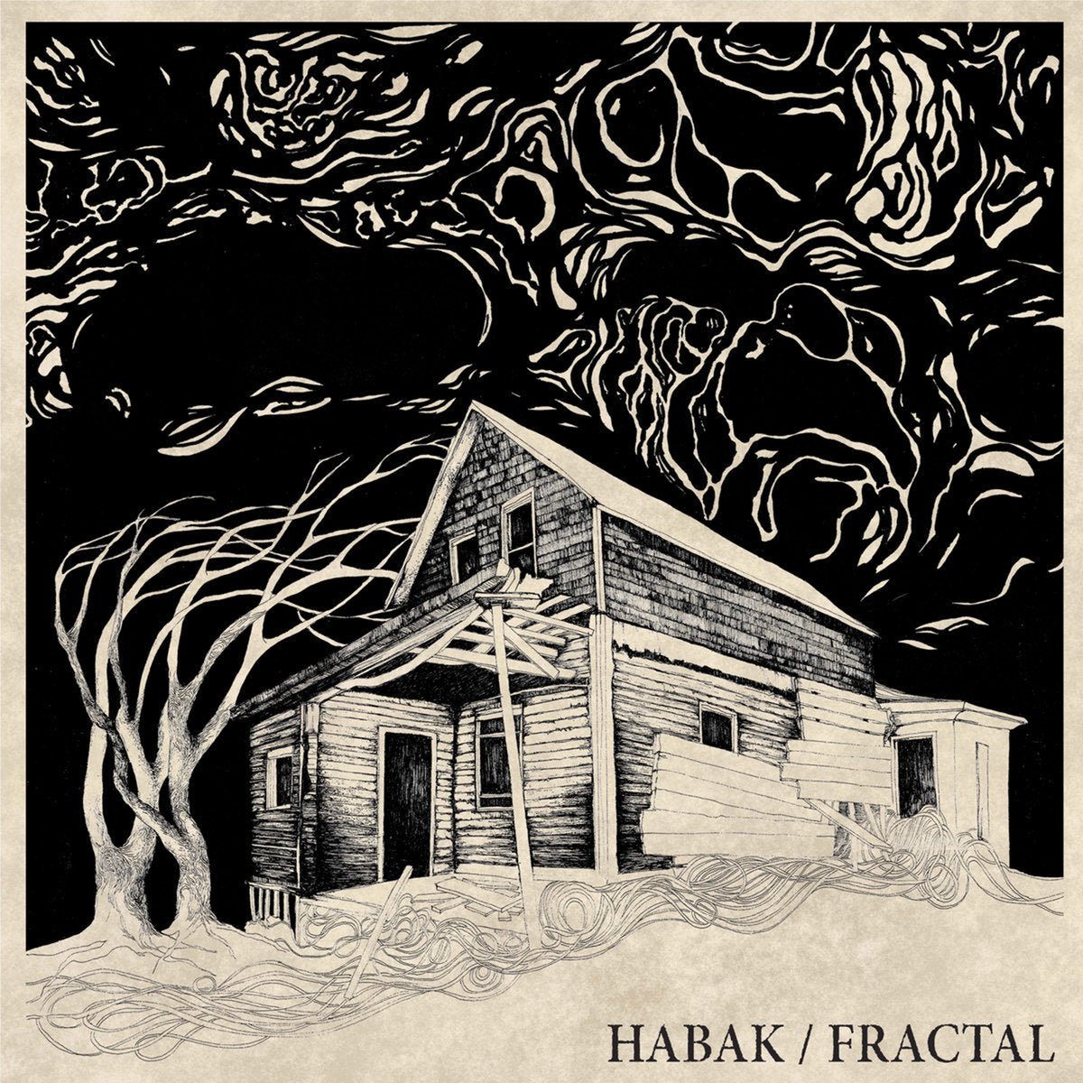 HABAK/FRACTAL "Split" 12" - Evil Greed