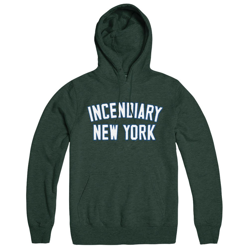 INCENDIARY "New York - Green" Hoodie - Evil Greed