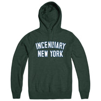 INCENDIARY "New York - Green" Hoodie - Evil Greed