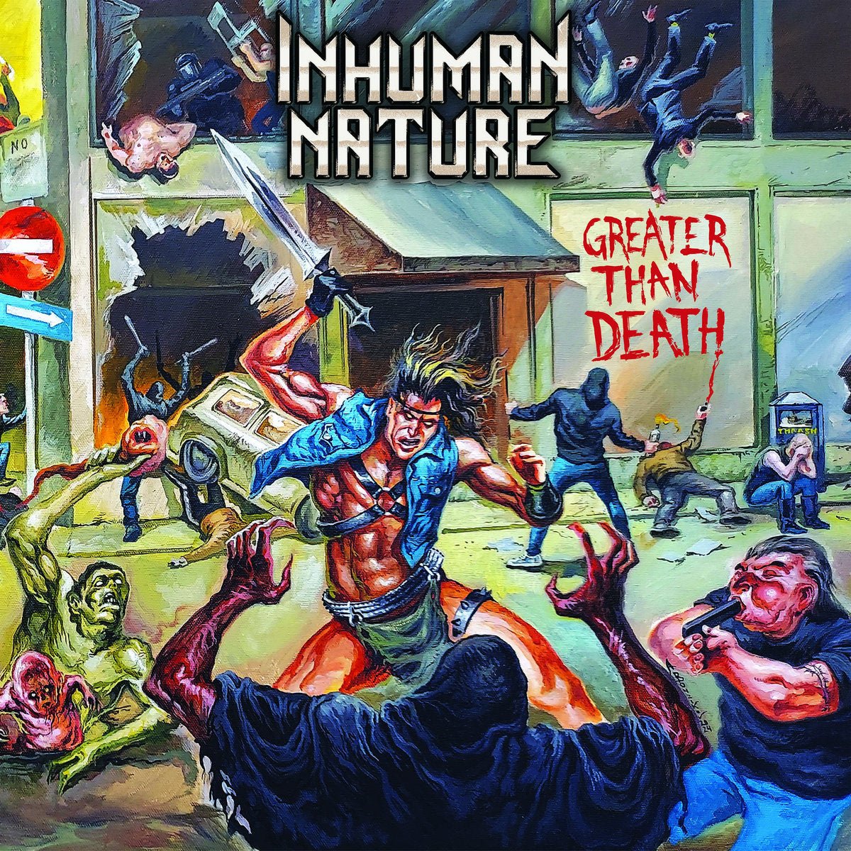 INHUMAN NATURE "Greater Than Death" LP