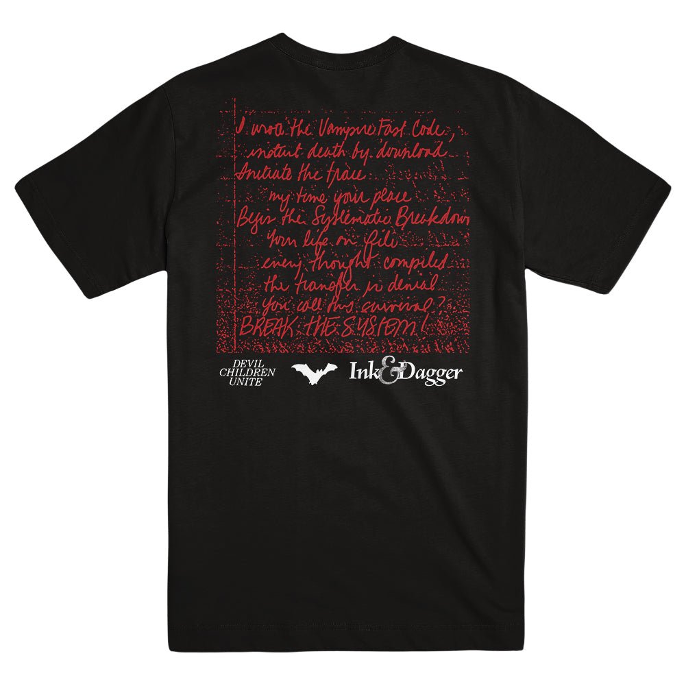 INK &amp; DAGGER "Vampires" T-Shirt - Evil Greed