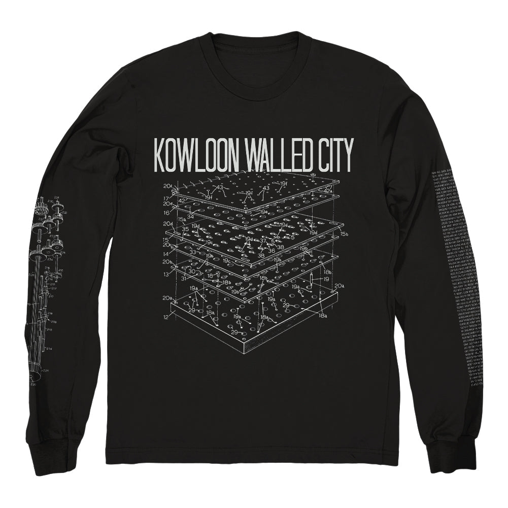 KOWLOON WALLED CITY "Punchcard" Longsleeve - Evil Greed