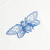 LANDMVRKS "Cicada - Embroidered - Faded Bone" T-Shirt